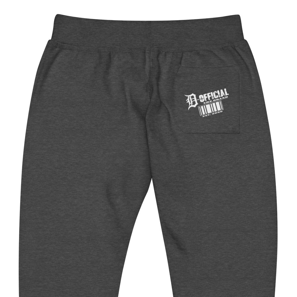 D-OFFICIAL BRANDS "Bar-Code" Fleece Sweatpants