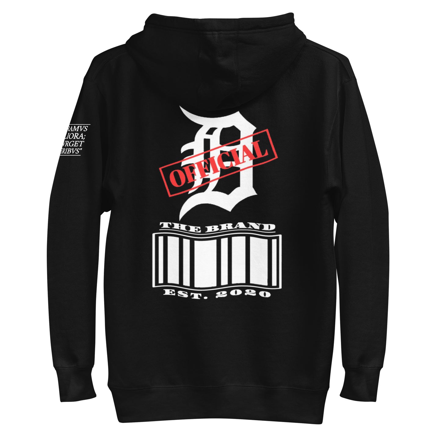 D-OFFICIAL BRANDS "Bar Code" Pull-Over Hoodie