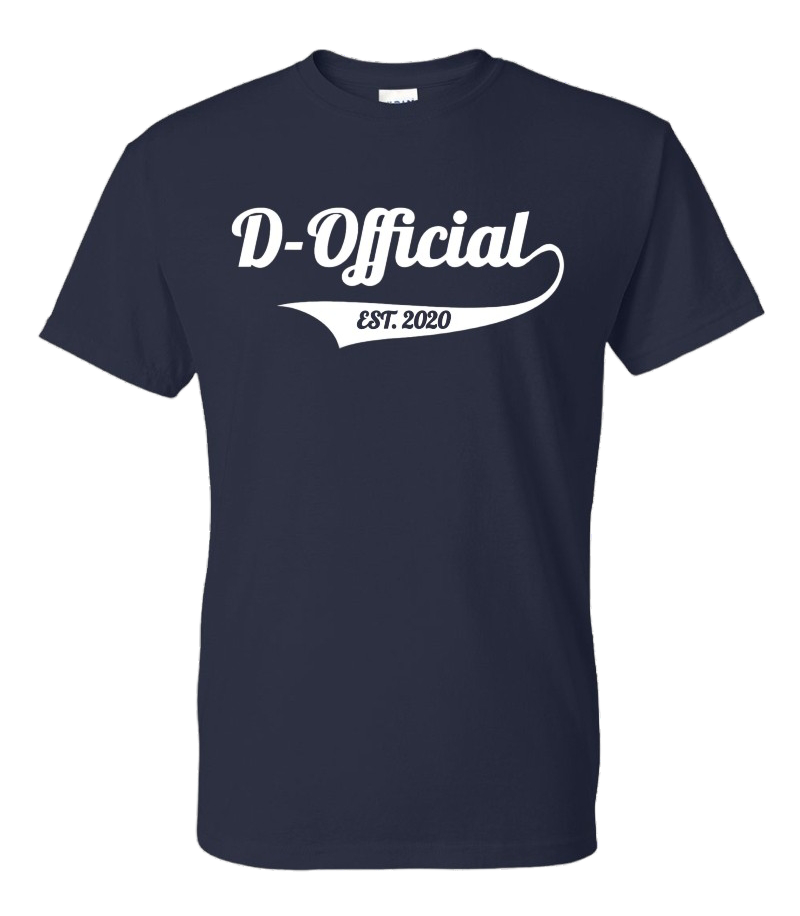 D-OFFICIAL BRANDS "Signature Logo" T-Shirt (White Signature)