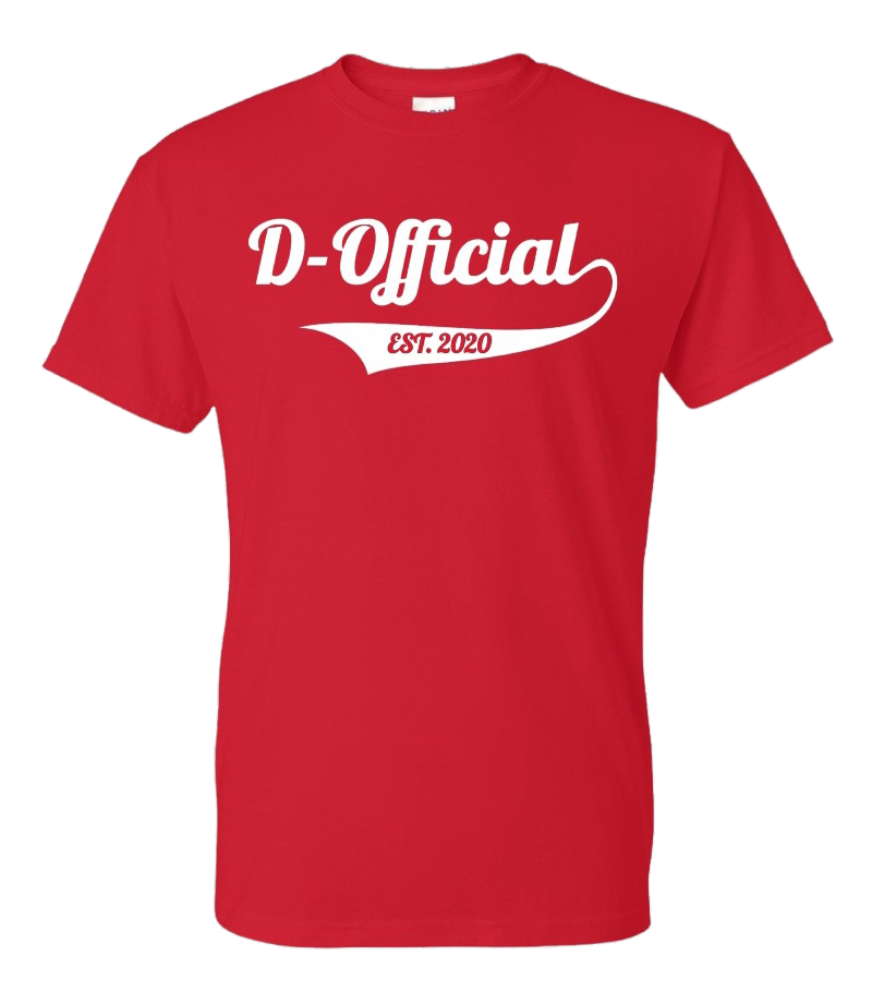 D-OFFICIAL BRANDS "Signature Logo" T-Shirt (White Signature)
