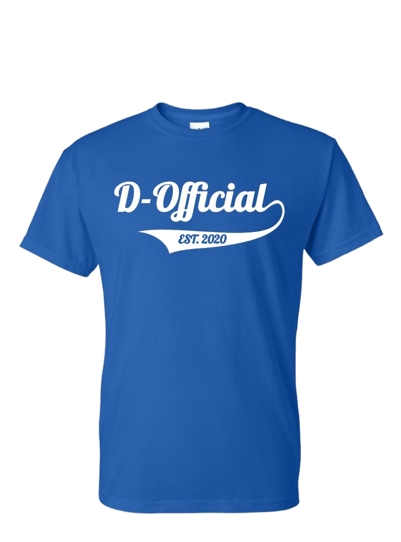 D-OFFICIAL BRANDS "Signature Logo" T-Shirt (White Signature)