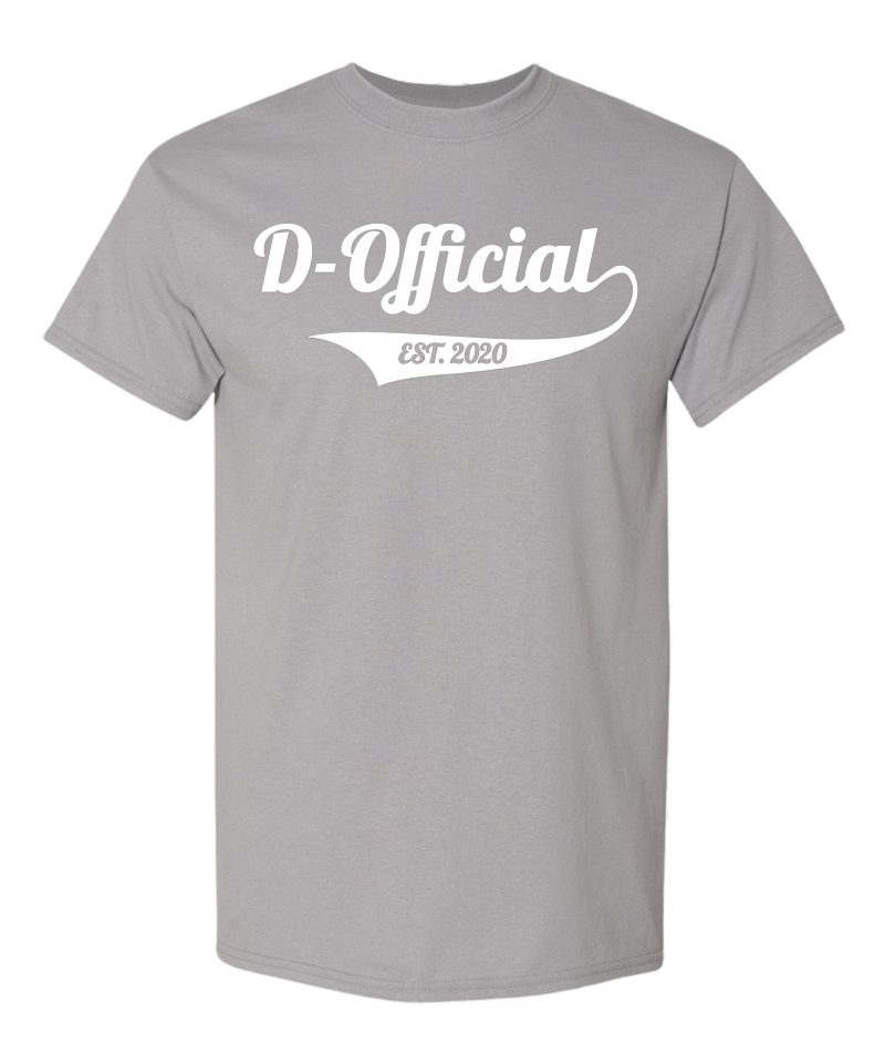 D-OFFICIAL BRANDS "Signature Logo" T-Shirt (White Signature)
