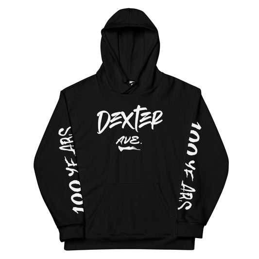 "DEXTER AVE." "100 YEARS" Pullover Hoodie, By D-OFFICIAL BRANDS