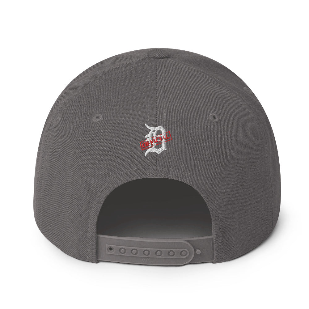 "DEXTER AVE." Embroidered Snapback Baseball Cap, By D-OFFICIAL BRANDS