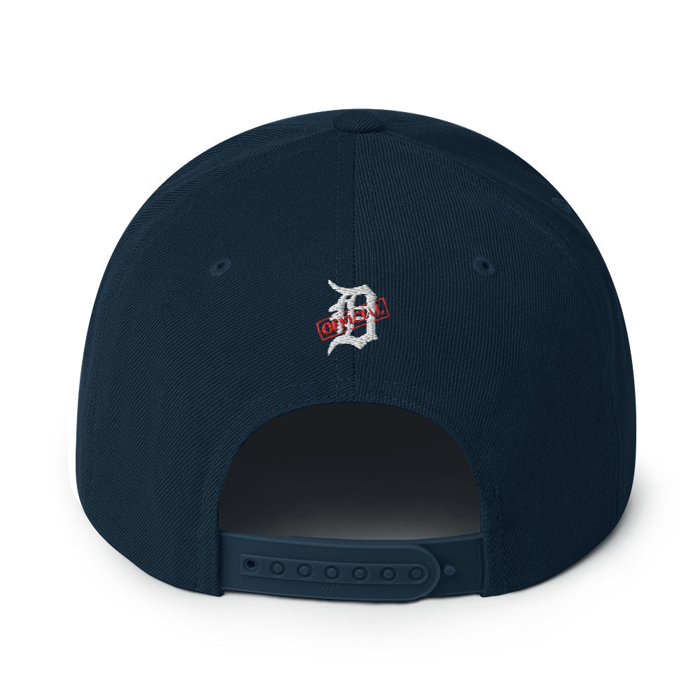 "DEXTER AVE." Embroidered Snapback Baseball Cap, By D-OFFICIAL BRANDS