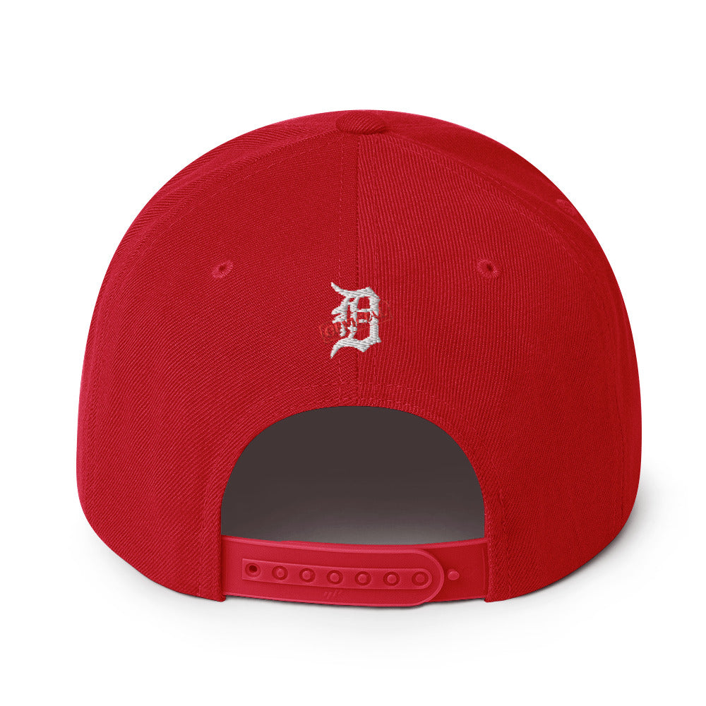 "DEXTER AVE." Embroidered Snapback Baseball Cap, By D-OFFICIAL BRANDS