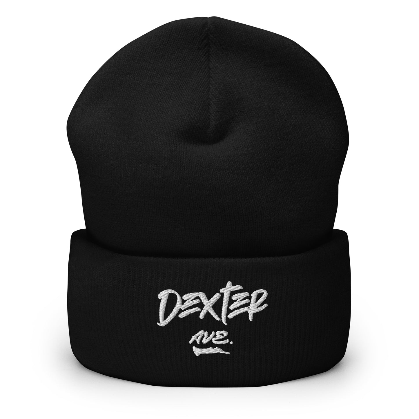 "DEXTER AVE." Embroidered Skull Cap, By D-OFFICIAL BRANDS