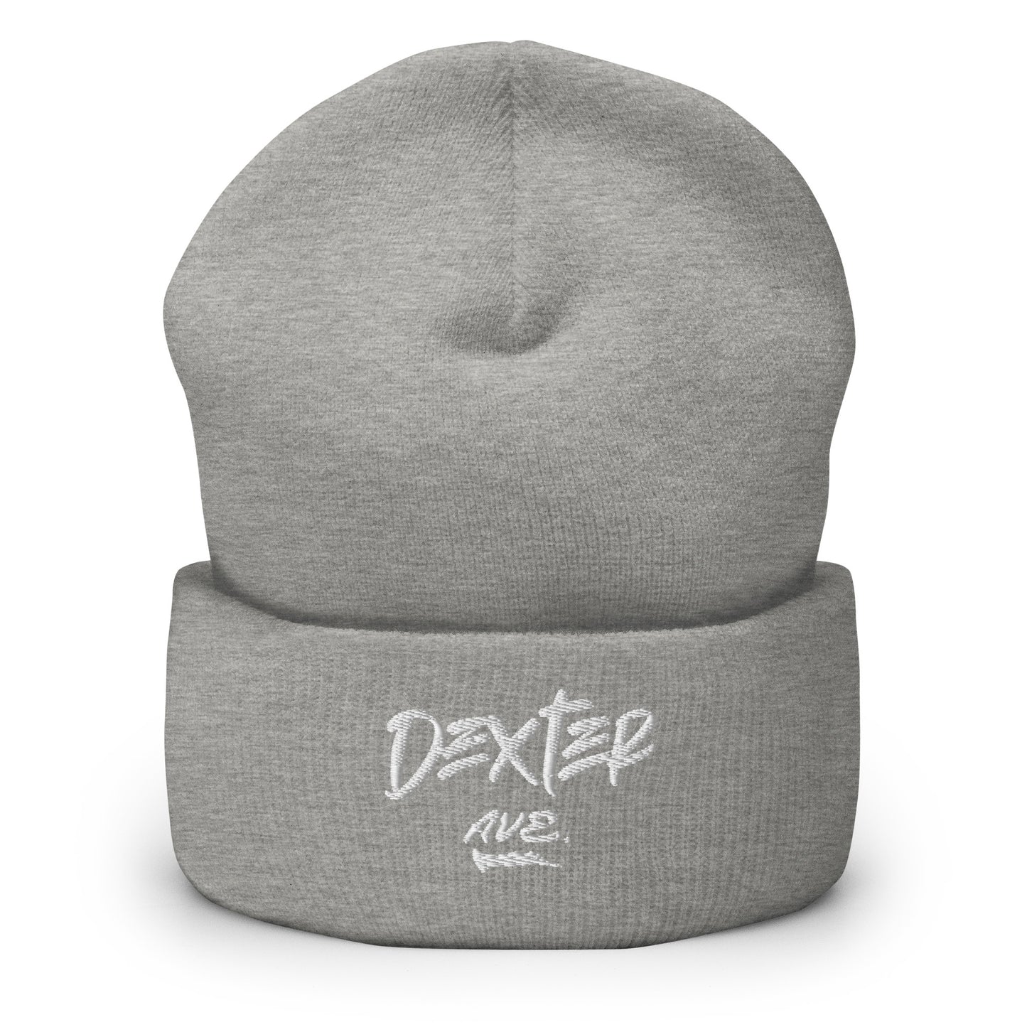 "DEXTER AVE." Embroidered Skull Cap, By D-OFFICIAL BRANDS