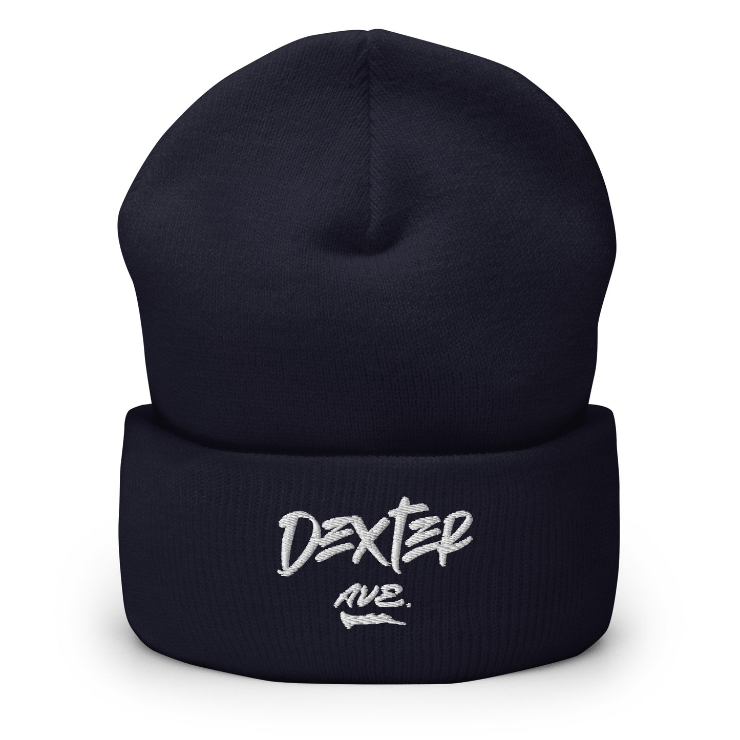 "DEXTER AVE." Embroidered Skull Cap, By D-OFFICIAL BRANDS