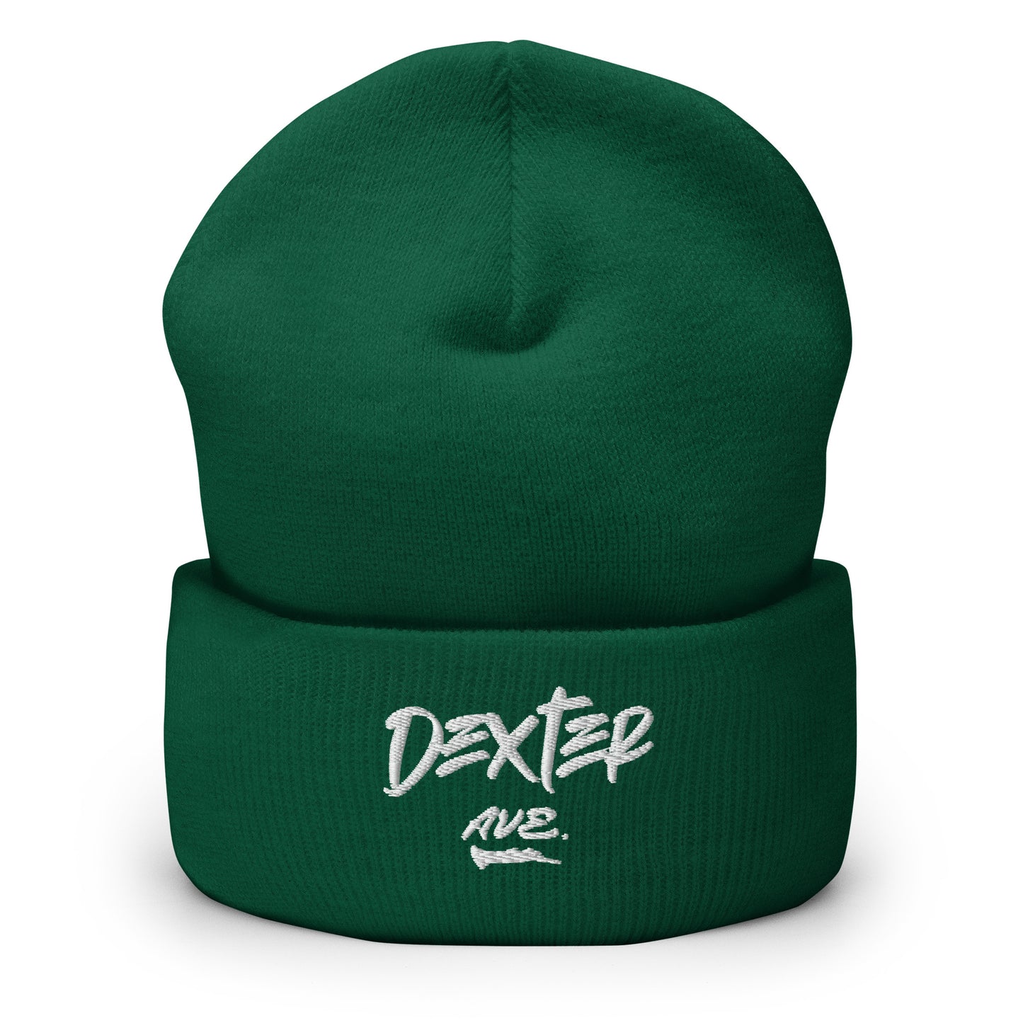 "DEXTER AVE." Embroidered Skull Cap, By D-OFFICIAL BRANDS