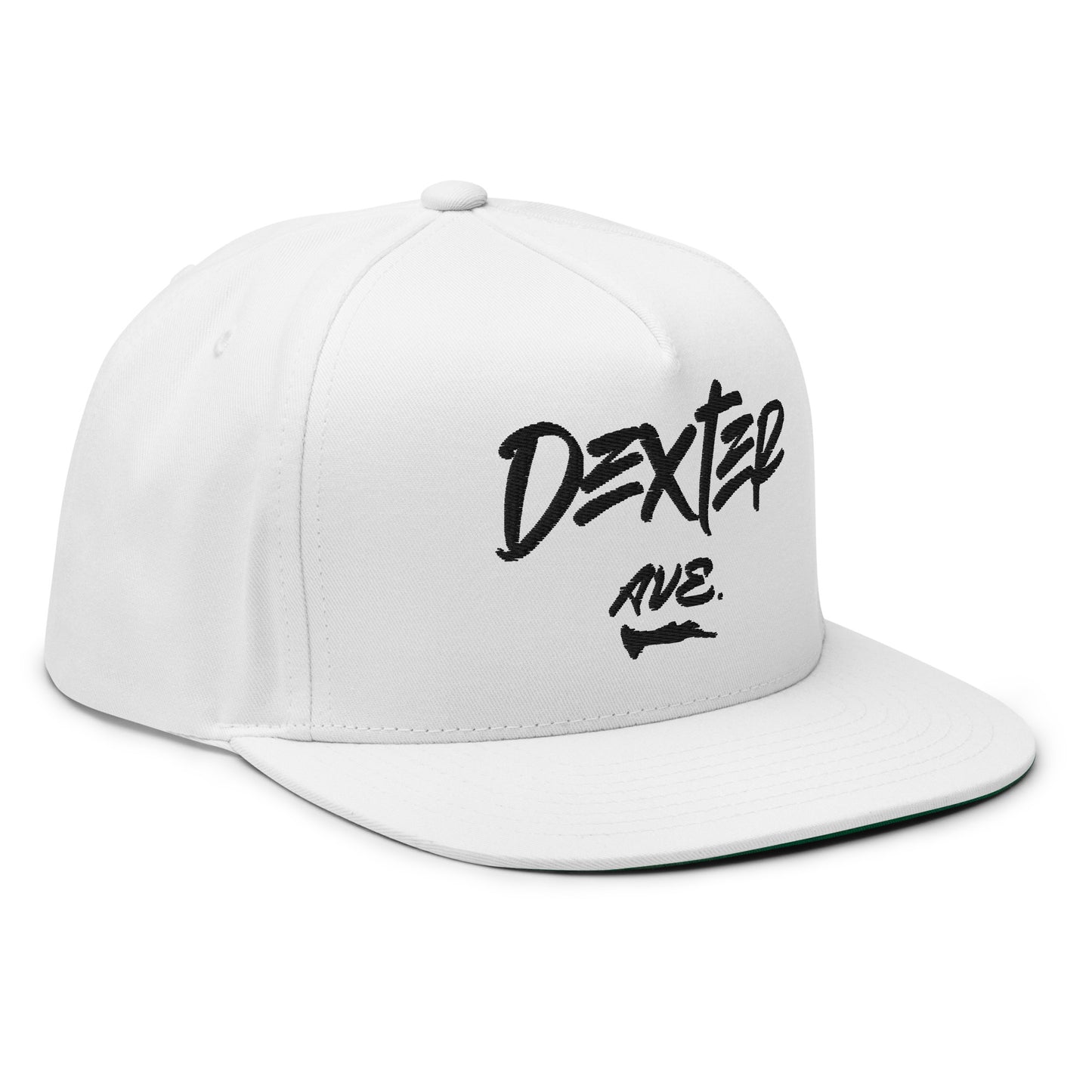 "DEXTER AVE." Embroidered Snap-Back Baseball Cap, D-OFFICIAL BRANDS