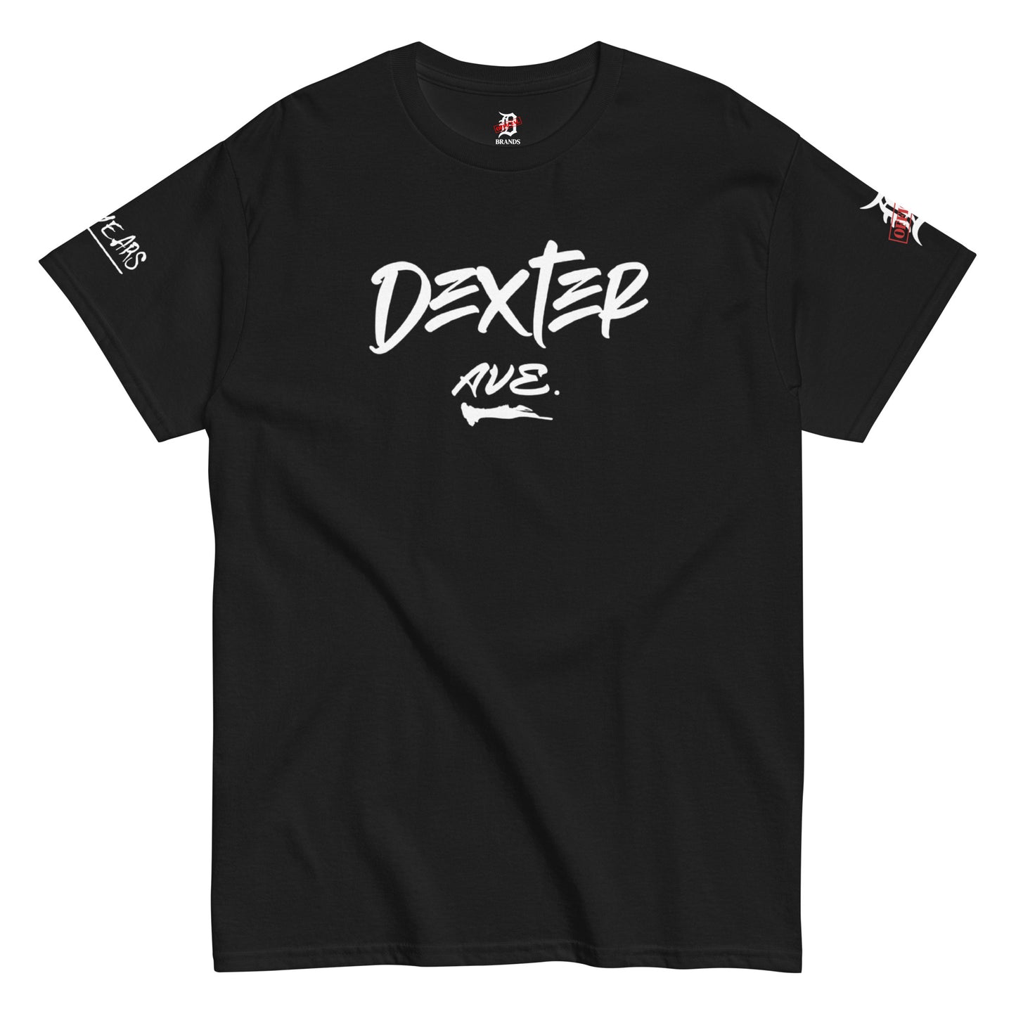 "DEXTER AVE. Classic Crew-Neck T-Shirt, By D-OFFICIAL BRANDS