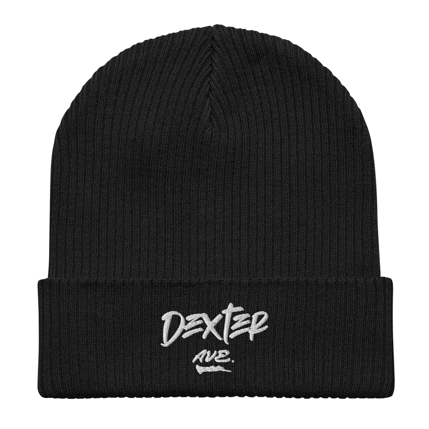 "DEXTER AVE." Organic Ribbed Skull Cap, By D-OFFICIAL BRANDS