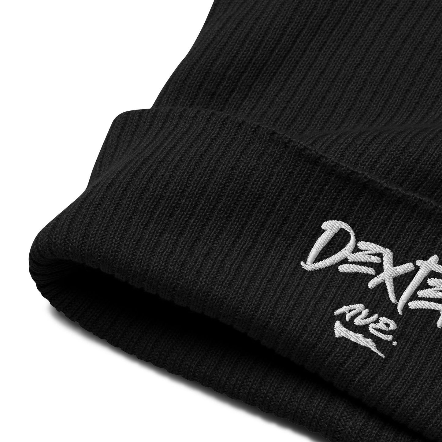 "DEXTER AVE." Organic Ribbed Skull Cap, By D-OFFICIAL BRANDS