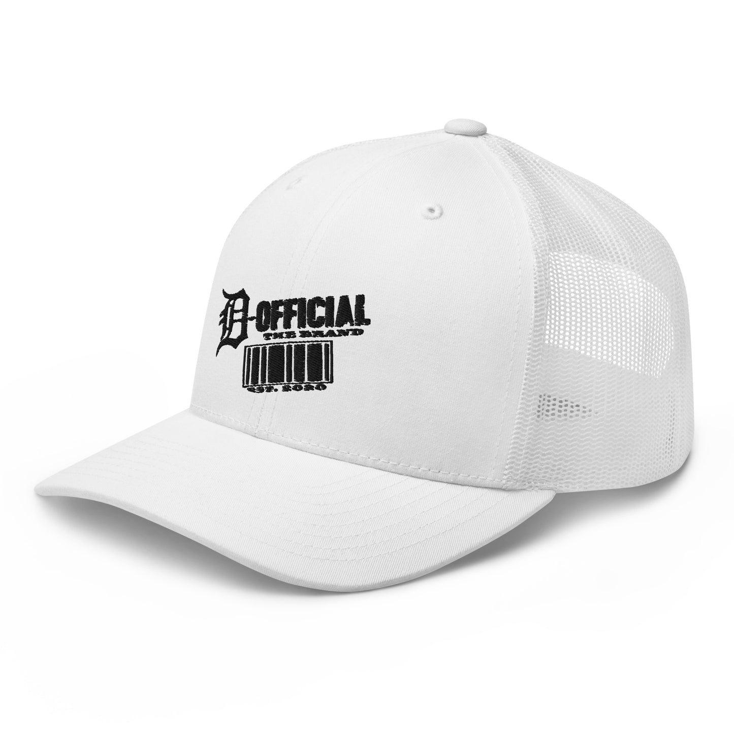 D-OFFICIAL BRANDS "Bar-Code" Snap-Back Trucker Cap