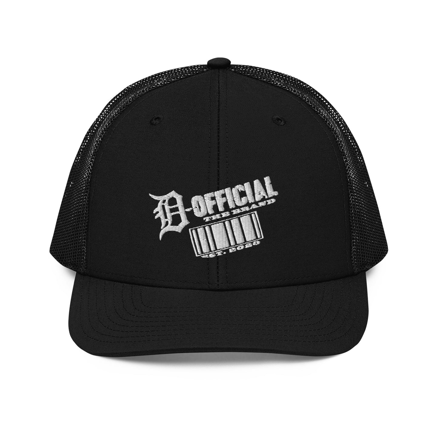 D-OFFICIAL BRANDS "Bar-Code" Snap-Back Trucker Cap