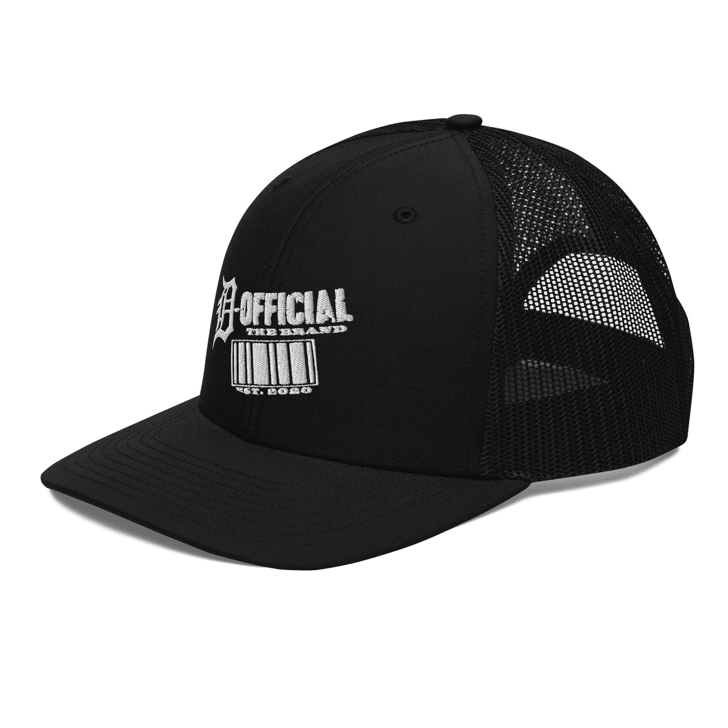 D-OFFICIAL BRANDS "Bar-Code" Snap-Back Trucker Cap