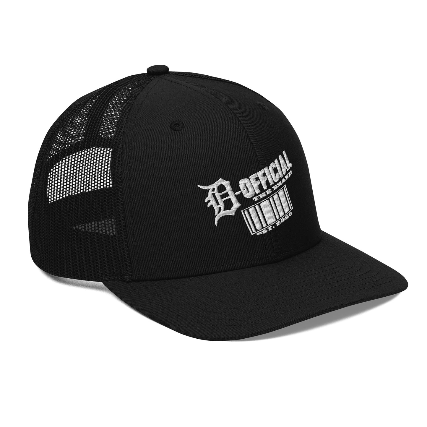 D-OFFICIAL BRANDS "Bar-Code" Snap-Back Trucker Cap