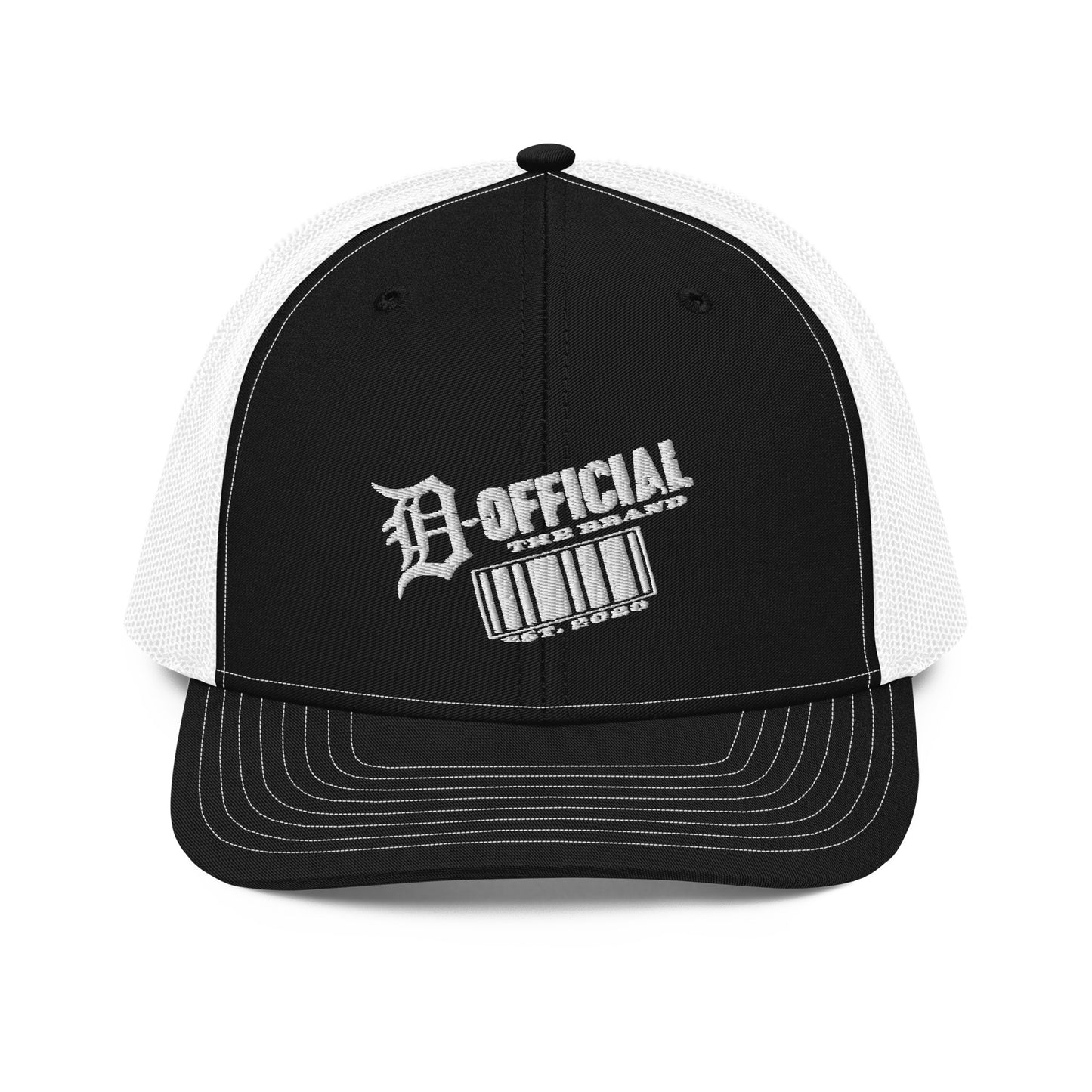 D-OFFICIAL BRANDS "Bar-Code" Snap-Back Trucker Cap