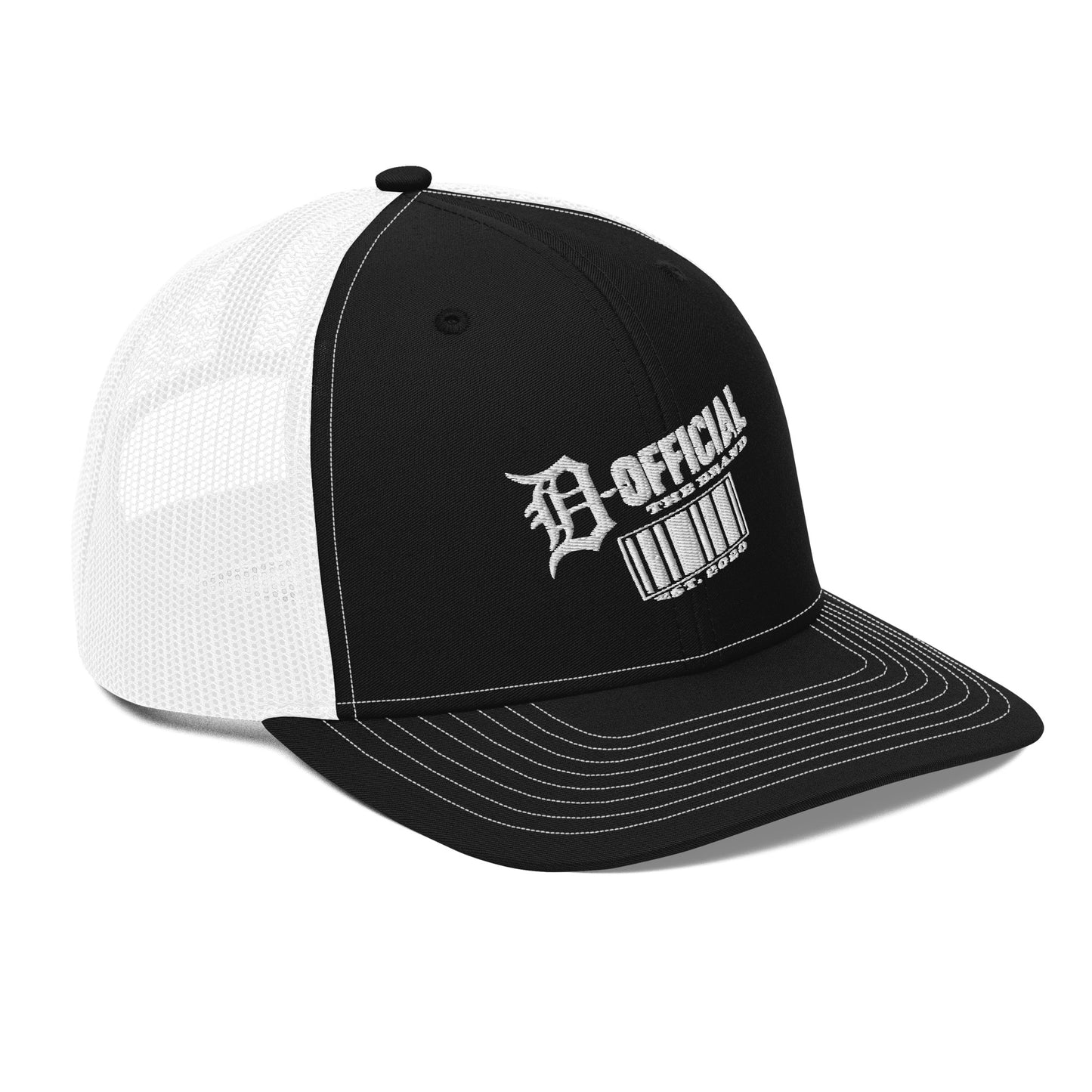 D-OFFICIAL BRANDS "Bar-Code" Snap-Back Trucker Cap