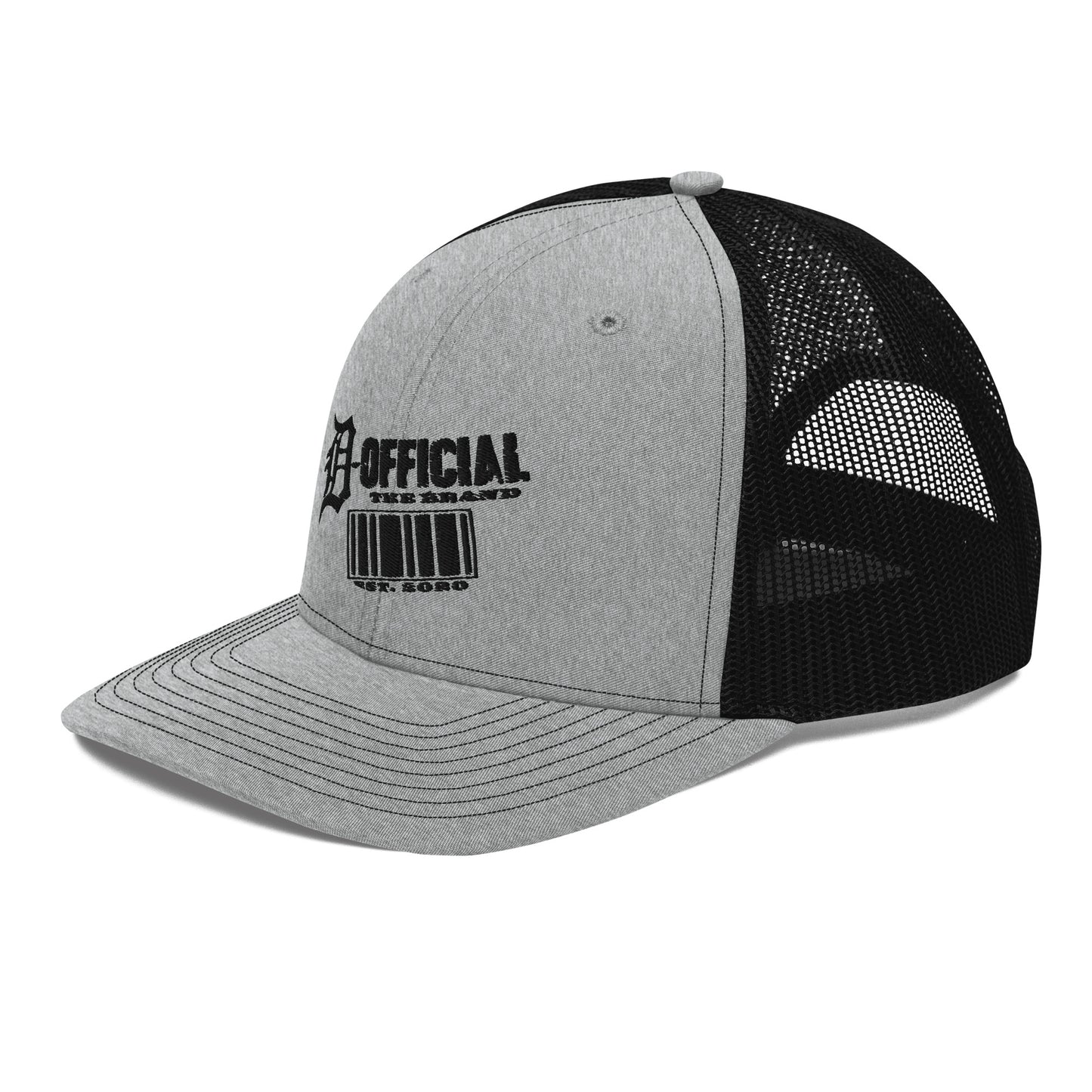 D-OFFICIAL BRANDS "Bar-Code" Snap-Back Trucker Cap