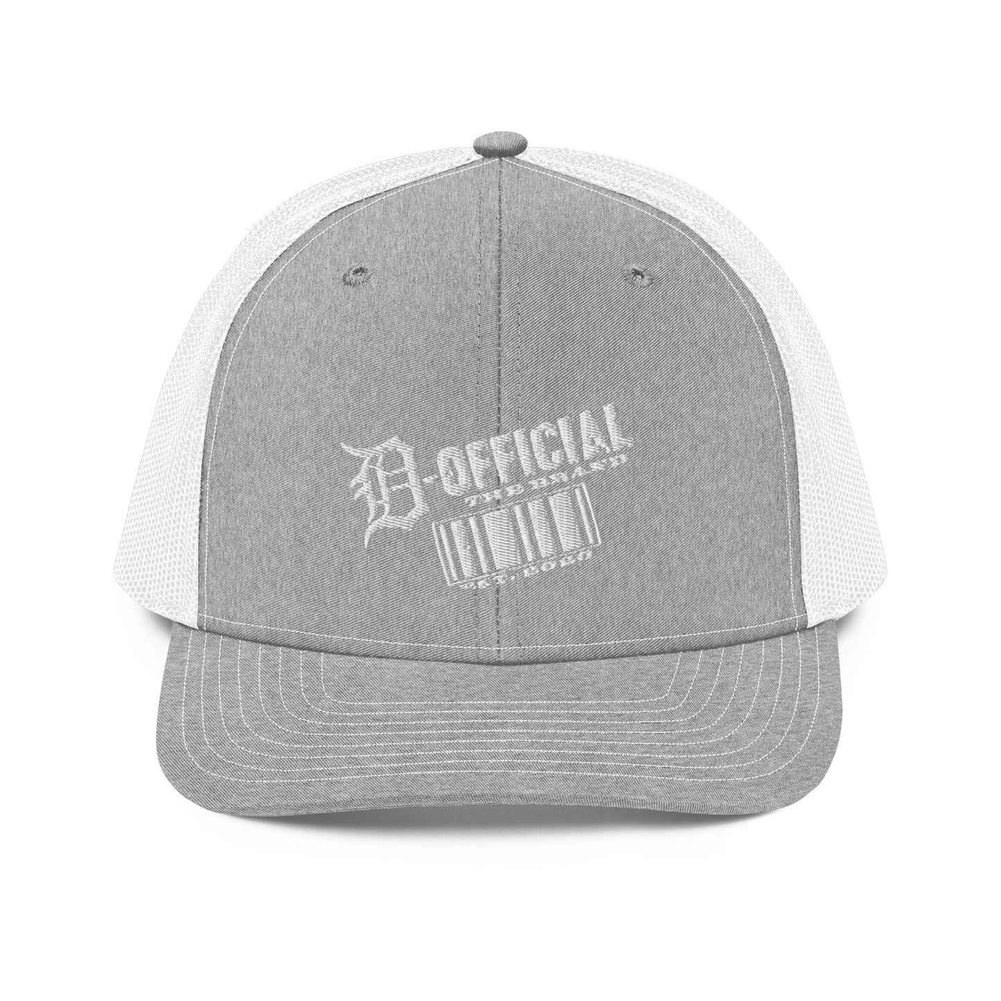 D-OFFICIAL BRANDS "Bar-Code" Snap-Back Trucker Cap