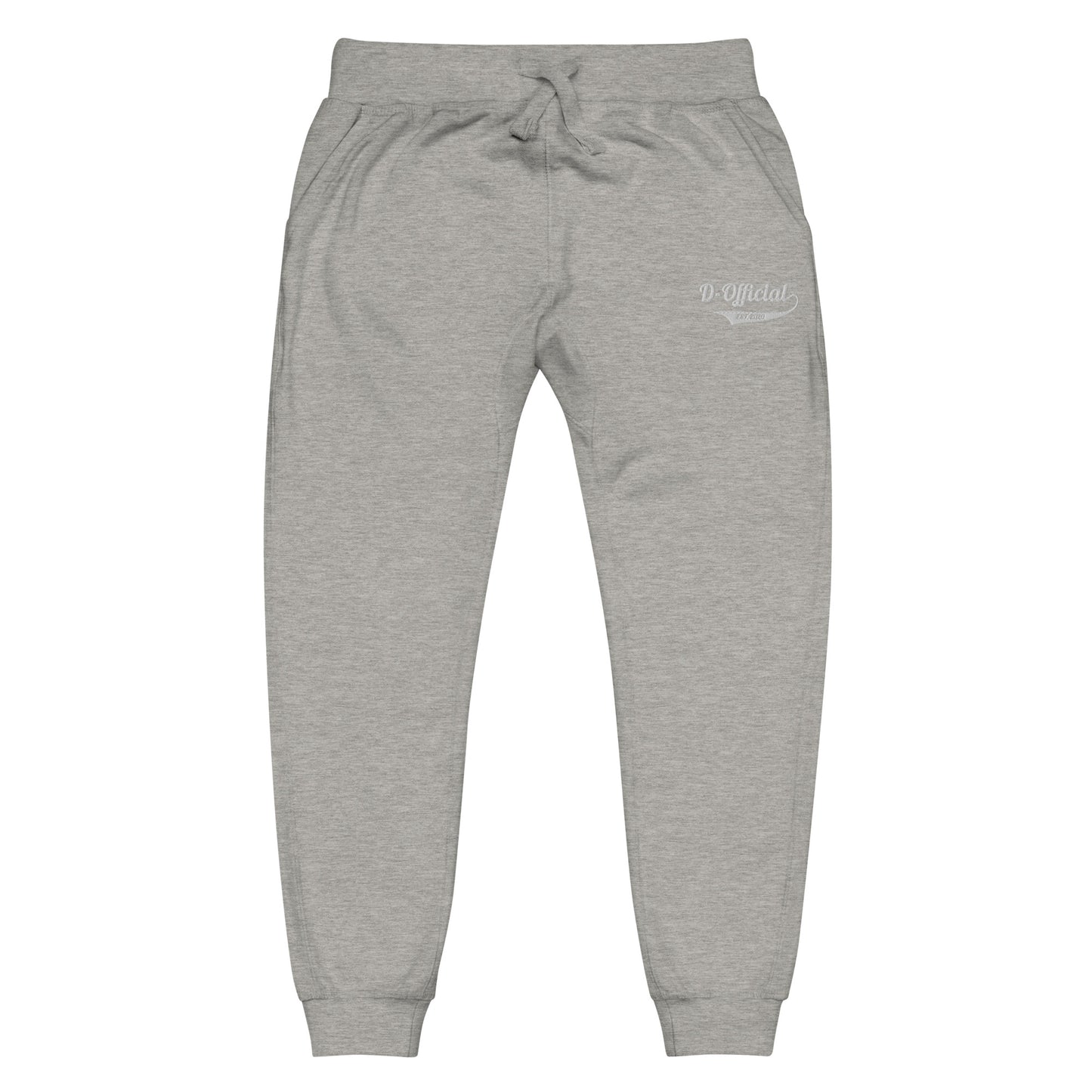 D-OFFICIAL BRANDS "Signature" Embroidered Fleece Sweatpants