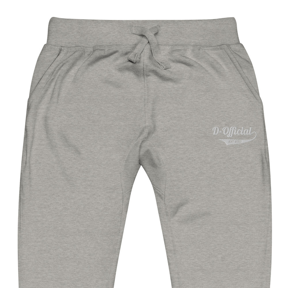 D-OFFICIAL BRANDS "Signature" Embroidered Fleece Sweatpants