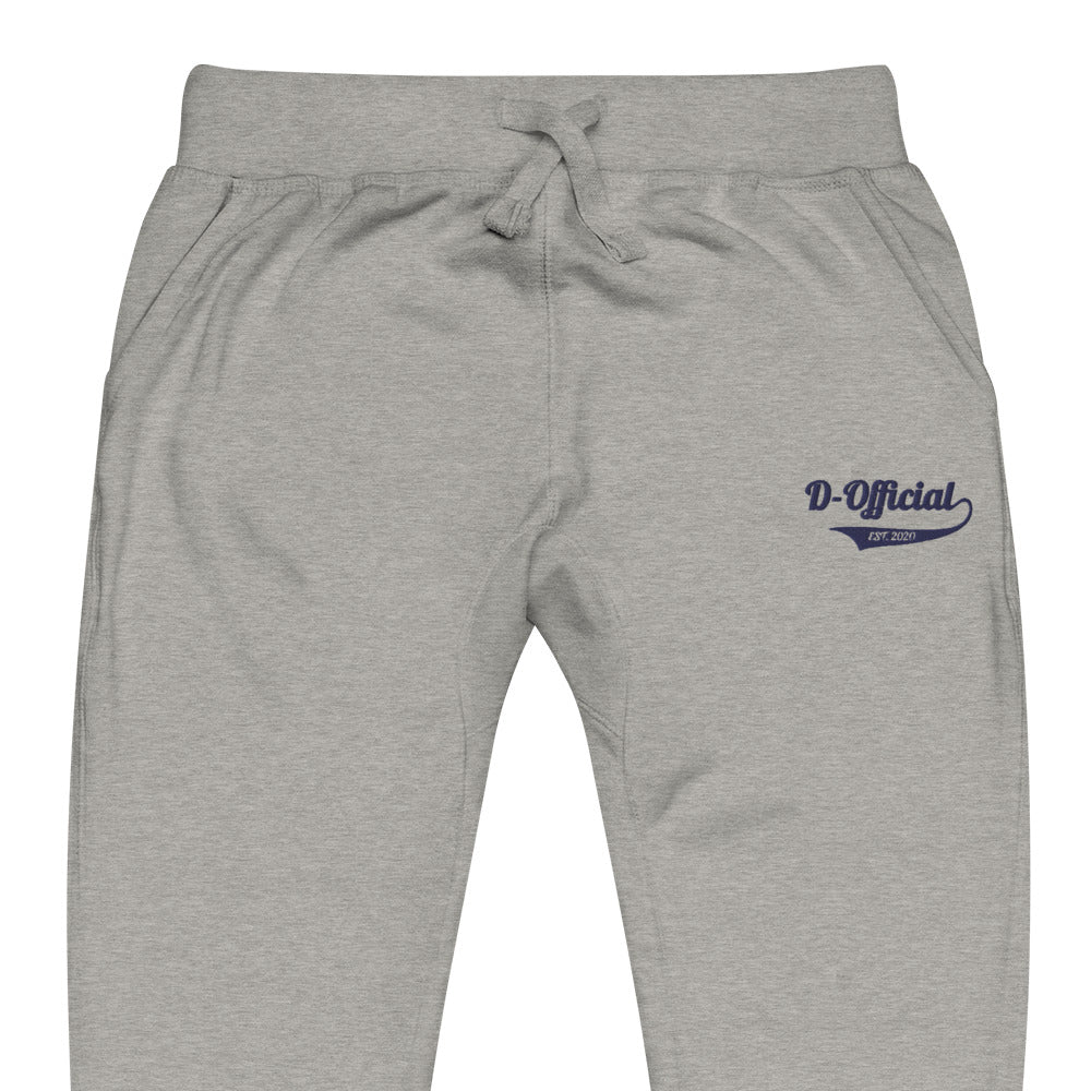 D-OFFICIAL BRANDS "Signature" Embroidered Fleece Sweatpants