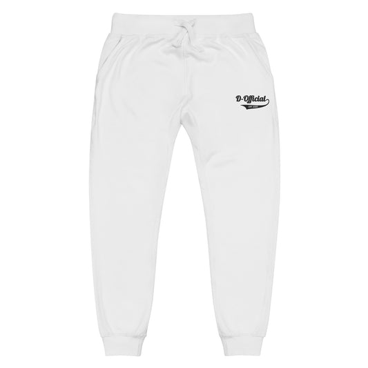 D-OFFICIAL BRANDS "Signature" Embroidered Fleece Sweatpants