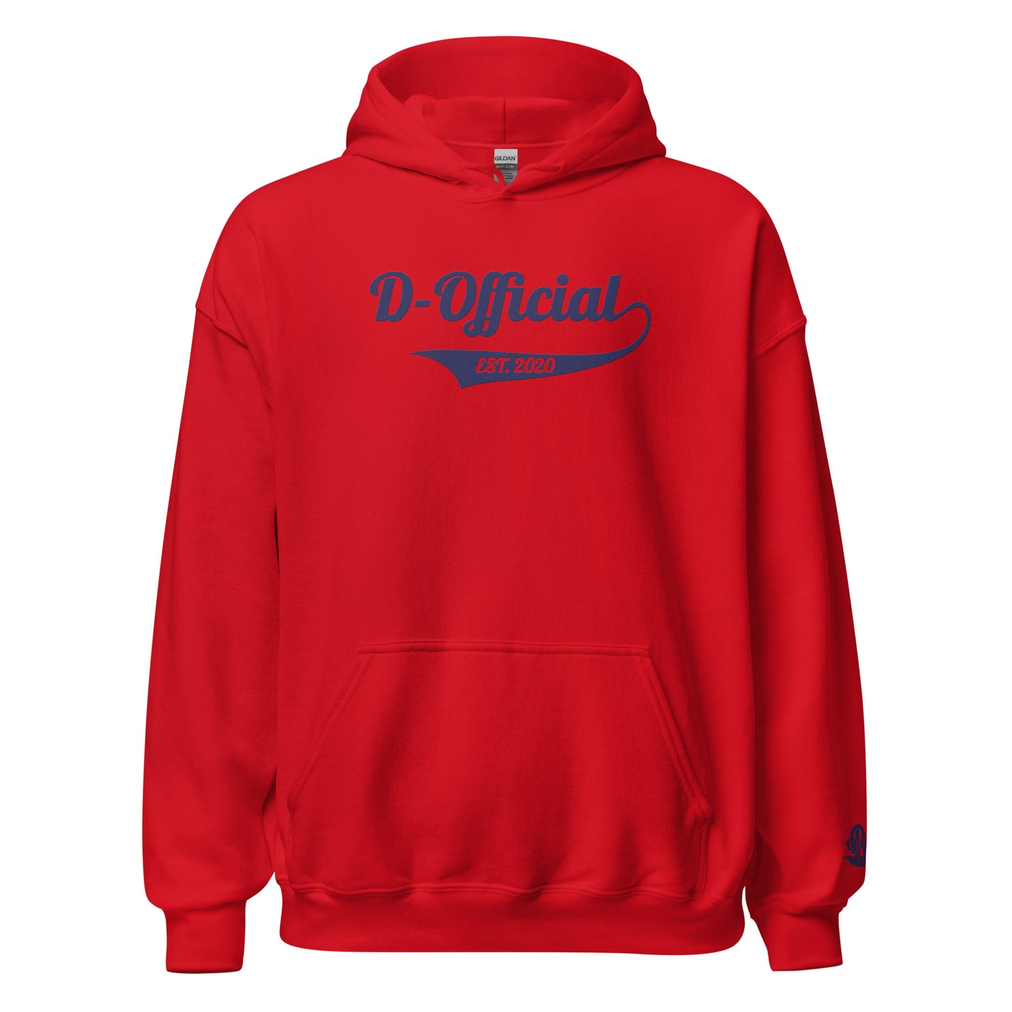 D-OFFICIAL BRANDS "Signature" Embroidered Pull-Over Hoodie