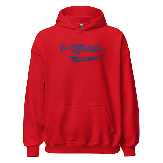 D-OFFICIAL BRANDS "Signature" Embroidered Pull-Over Hoodie