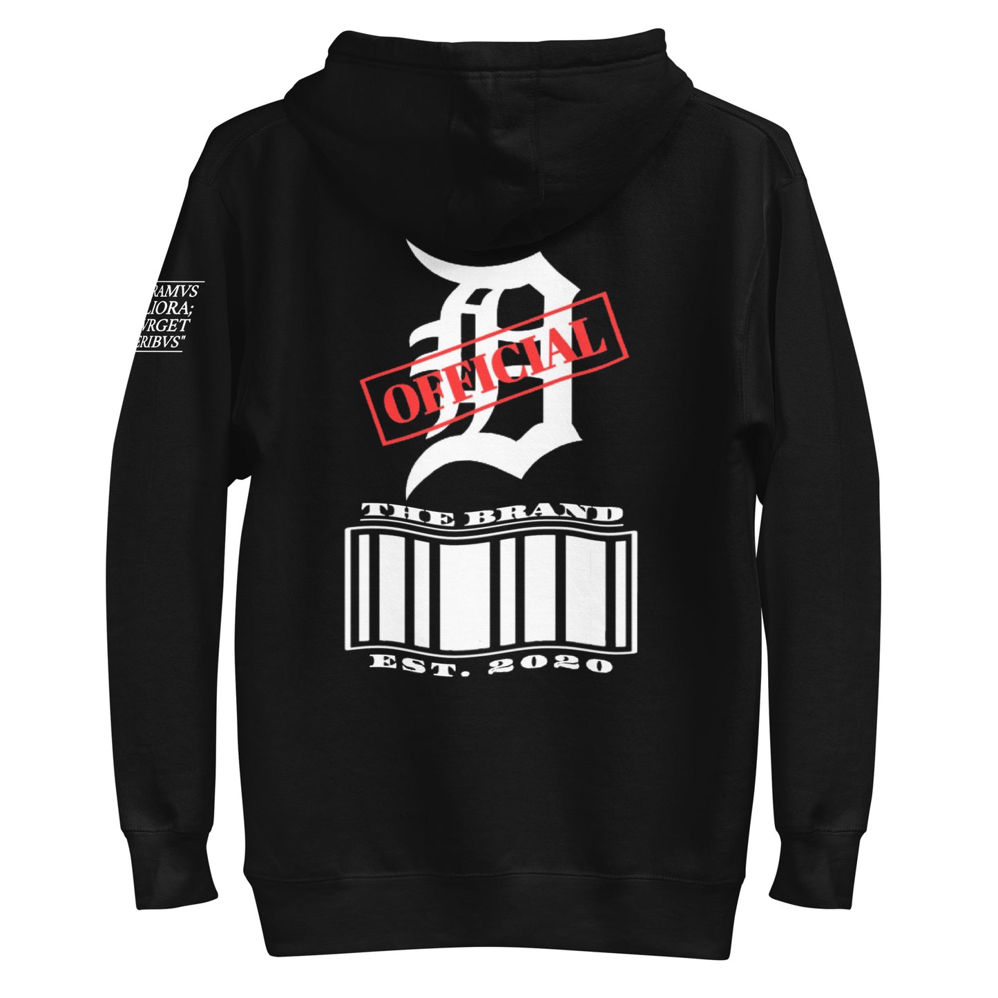 D-OFFICIAL BRANDS "Bar Code"  Pull-Over Hoodie