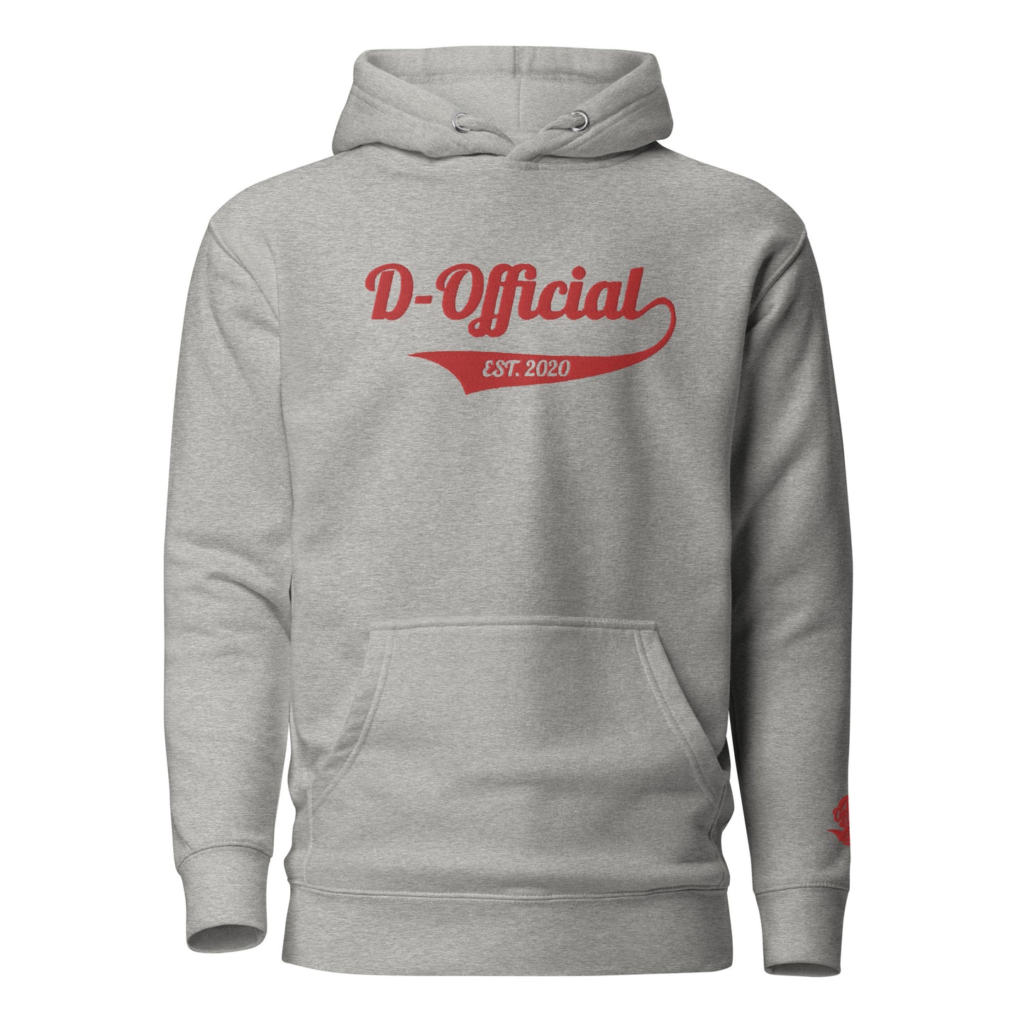 D-OFFICIAL BRANDS "Signature" Embroidered Pull-Over Hoodie