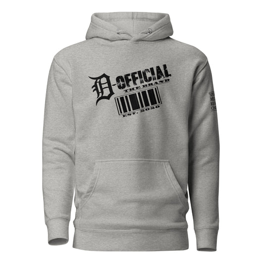 D-OFFICIAL BRANDS "Bar-Code" Pull-Over Hoodie