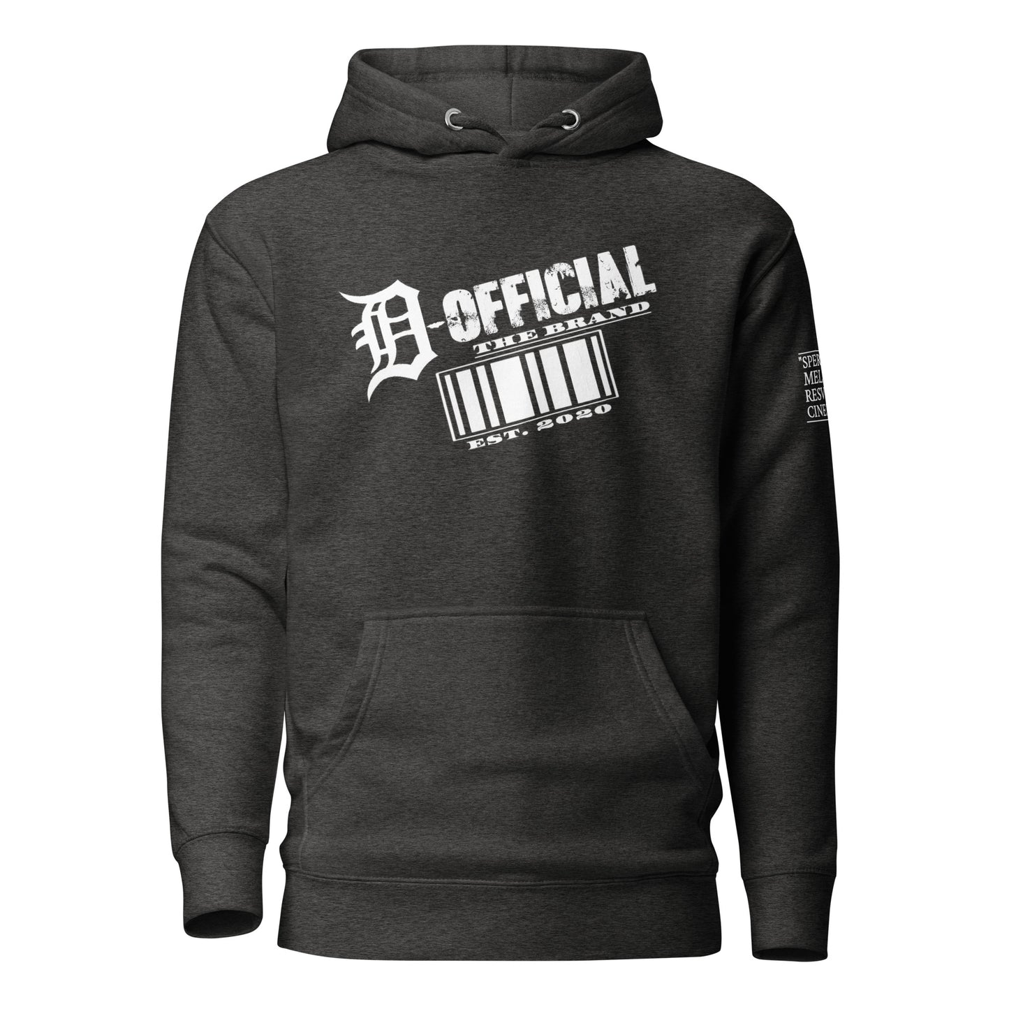 D-OFFICIAL BRANDS "Bar Code"  Pull-Over Hoodie