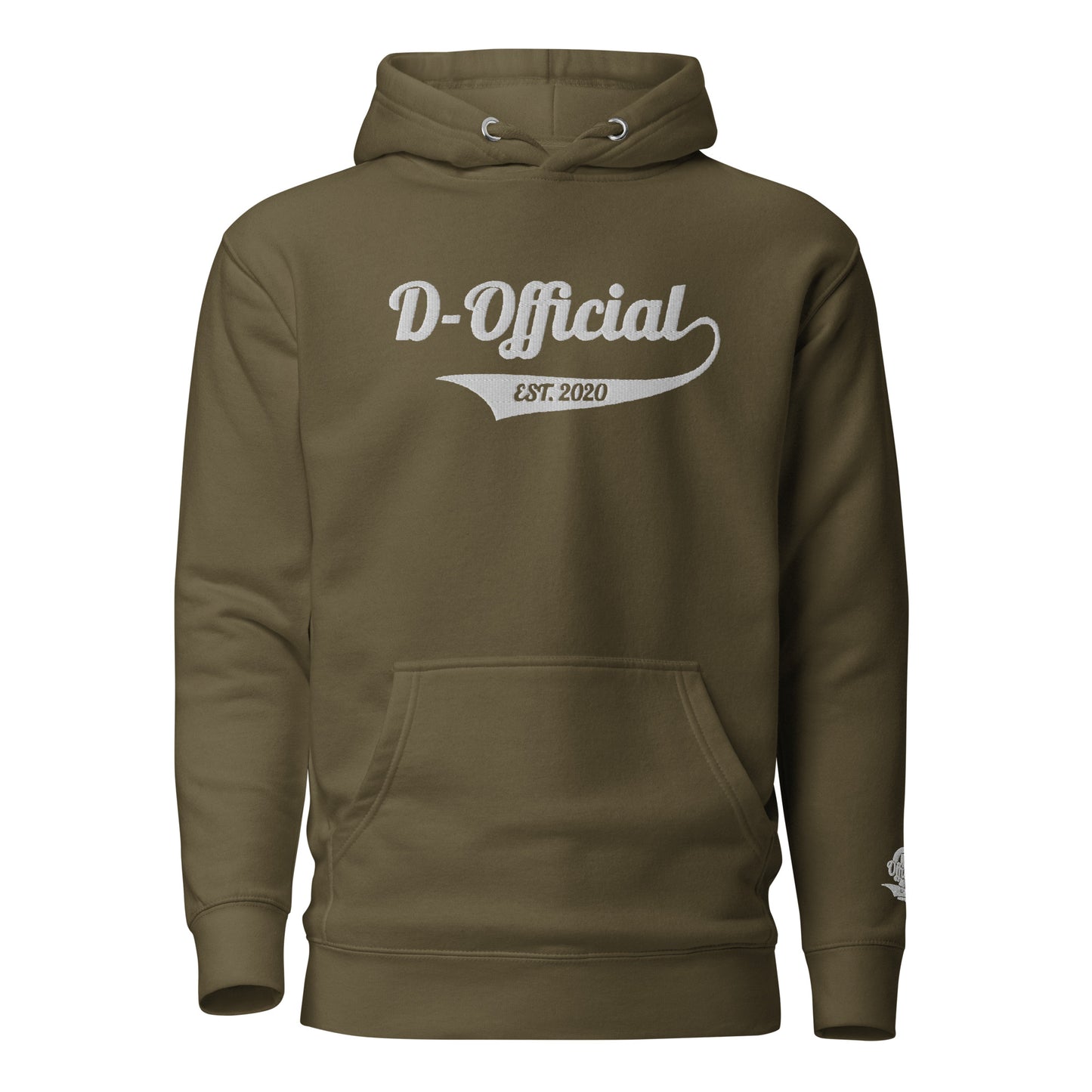 D-OFFICIAL BRANDS "Signature" Embroidered Pull-Over Hoodie