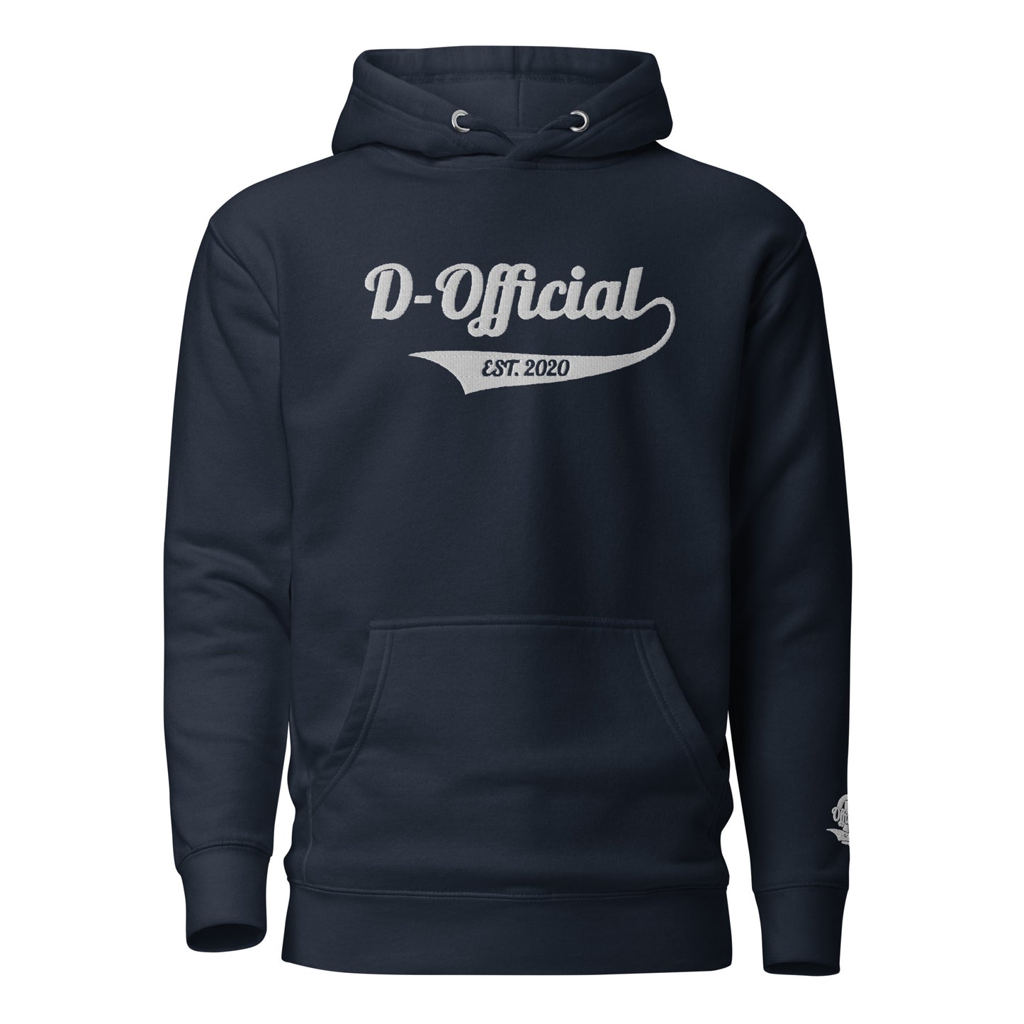 D-OFFICIAL BRANDS "Signature" Embroidered Pull-Over Hoodie