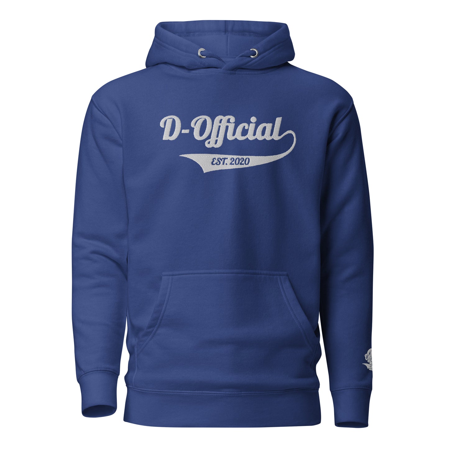 D-OFFICIAL BRANDS "Signature" Embroidered Pull-Over Hoodie