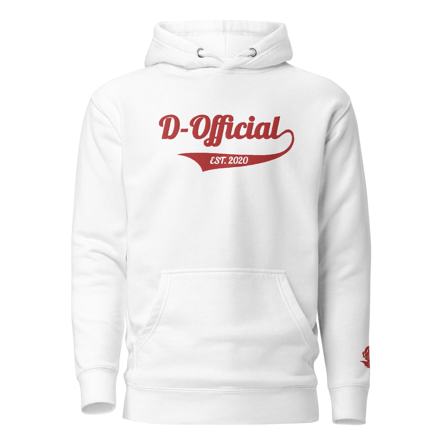 D-OFFICIAL BRANDS "Signature" Embroidered Pull-Over Hoodie