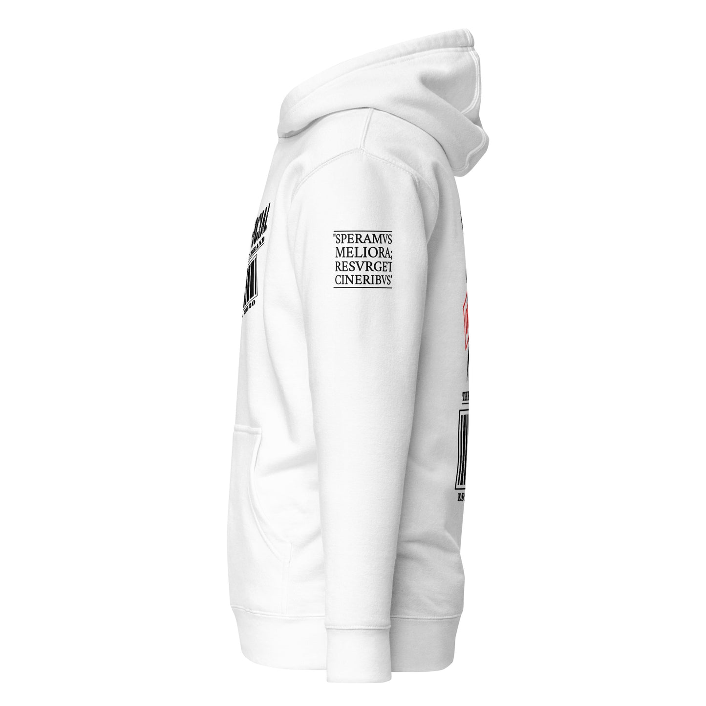 D-OFFICIAL BRANDS "Bar-Code" Pull-Over Hoodie