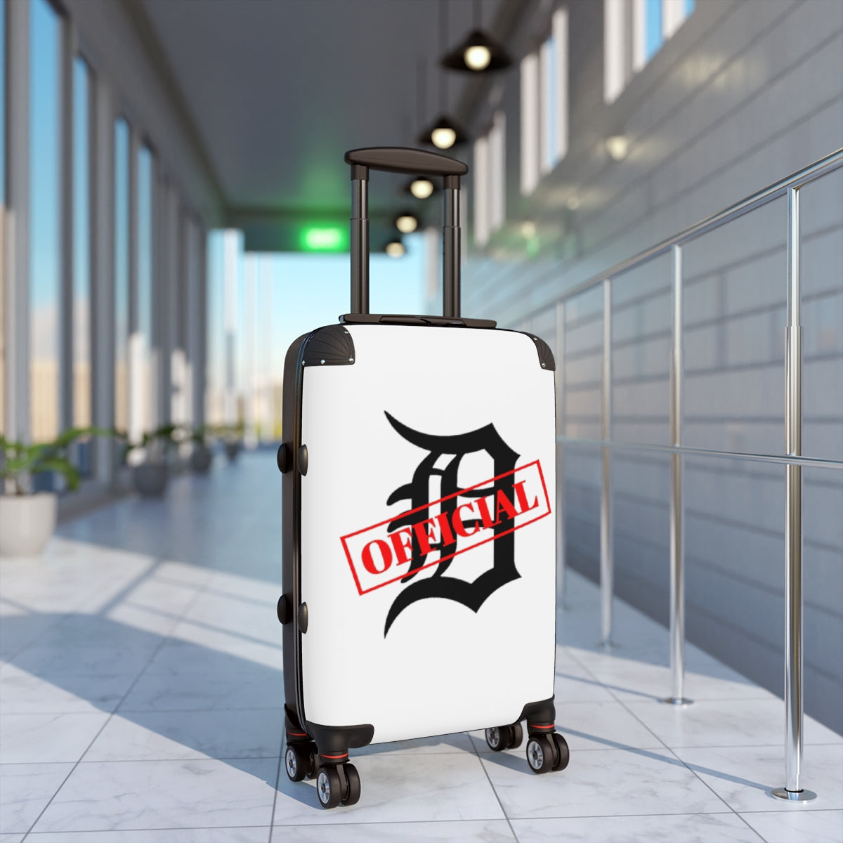 D-OFFICIAL BRANDS "Original Logo" Travel Luggage (Black Logo Collection)