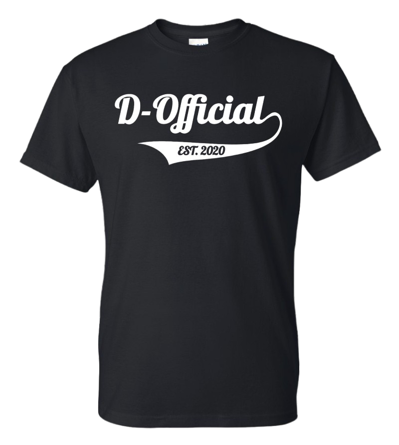 D-OFFICIAL BRANDS "Signature Logo" T-Shirt (White Signature)