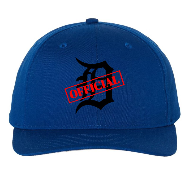 D-OFFICIAL BRANDS "Original Logo" Snapback Baseball Cap (Black Logo Collection)