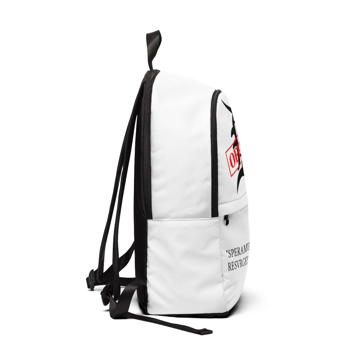 D-OFFICIAL BRANDS "Original Logo" Backpack (Black Logo Collection)