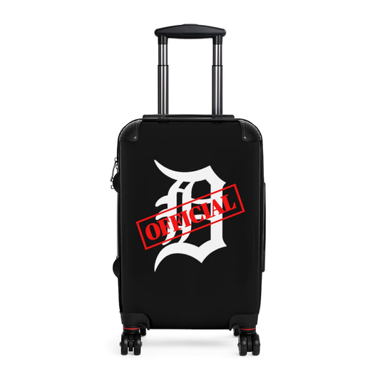 D-OFFICIAL BRANDS "Original Logo" Travel Luggage (Black Logo Collection)