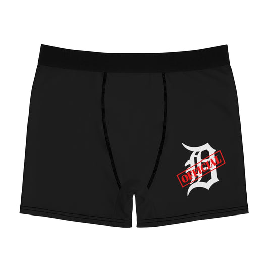 D-OFFICIAL BRANDS "Original Logo" Men's Boxer Briefs (White Logo Collection)