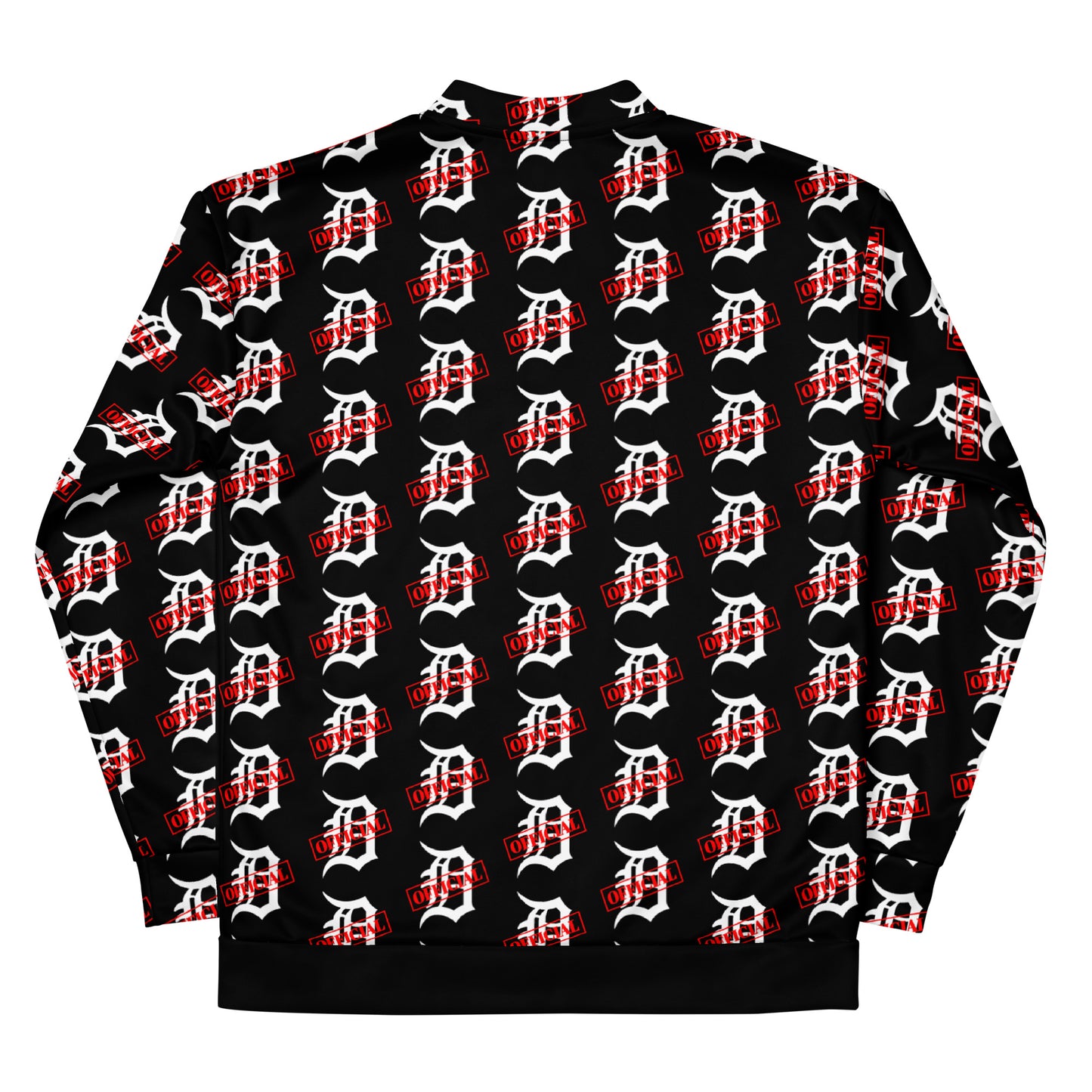 D-OFFICIAL BRANDS "Original Multi-Logo" Bomber Jacket