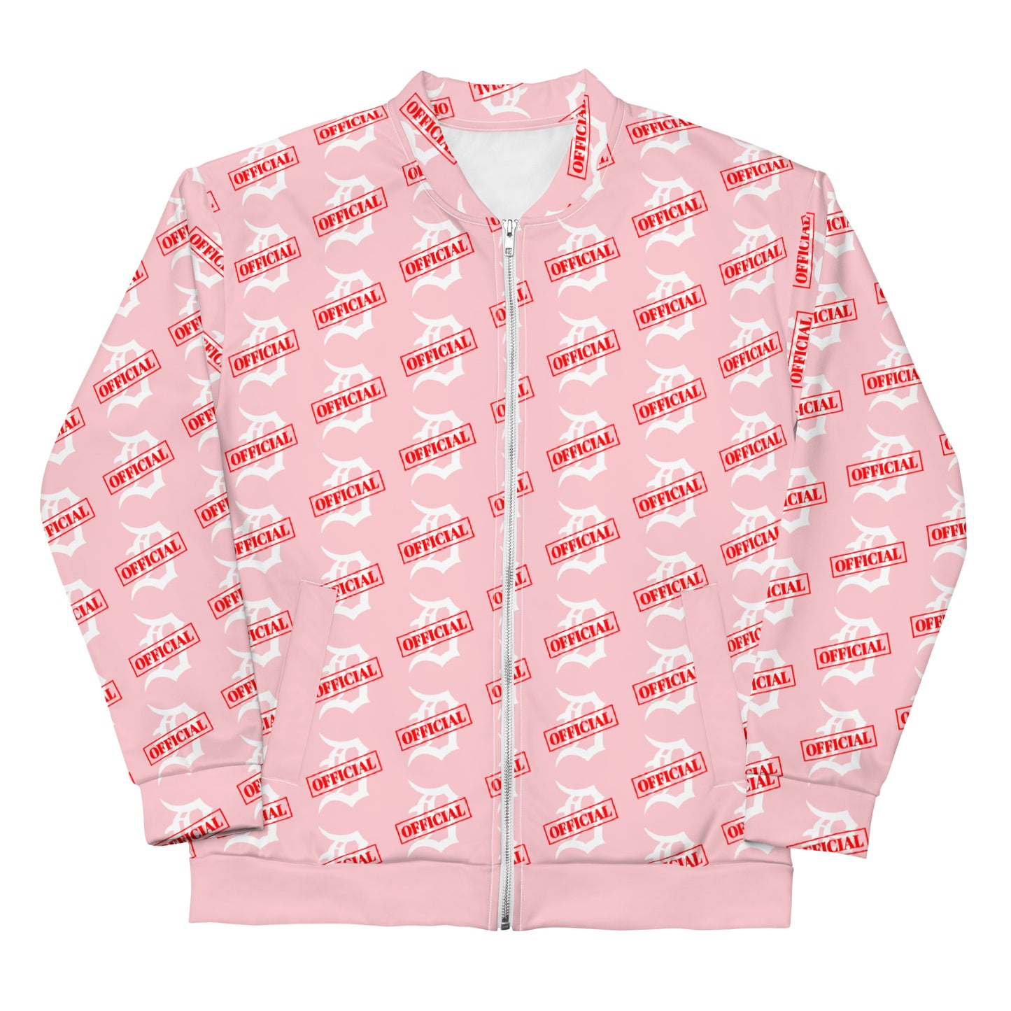 D-OFFICIAL BRANDS "Original Multi-Logo" Bomber Jacket