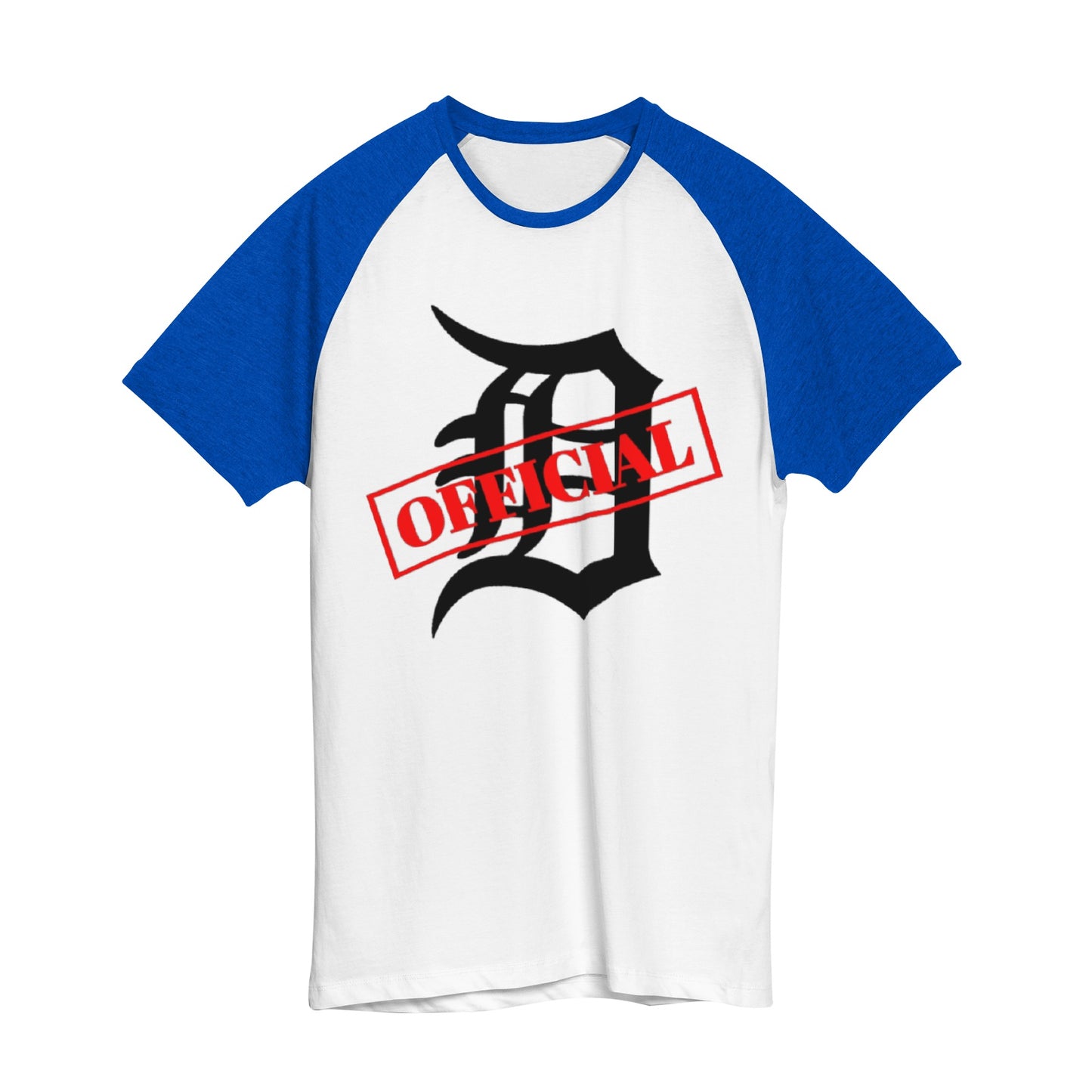 D-OFFICIAL BRANDS "Original Logo" Women's Raglan T-Shirt (Black Logo Collection)